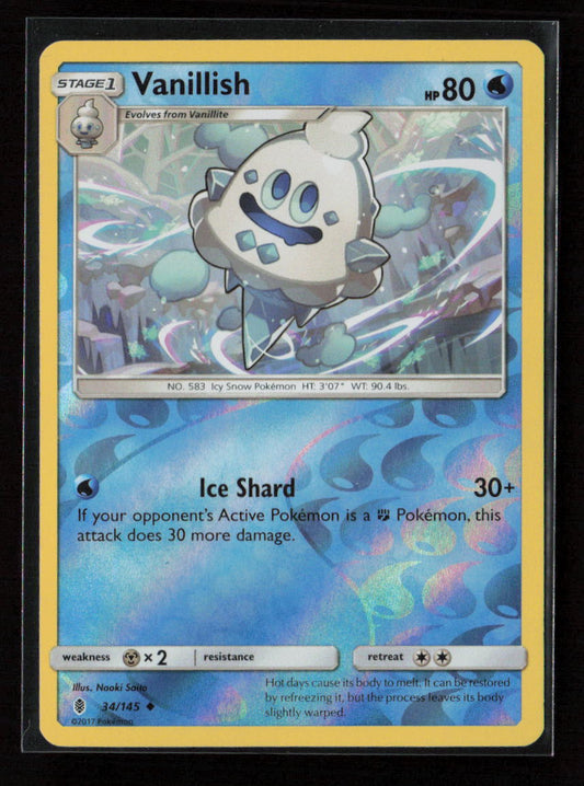 Vanillish Uncommon SM - Guardians Rising 34/145 LP
