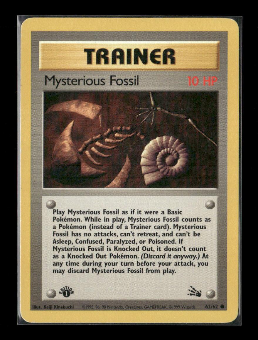 Mysterious Fossil Common Fossil 62/62 LP - Kang's Collectibles
