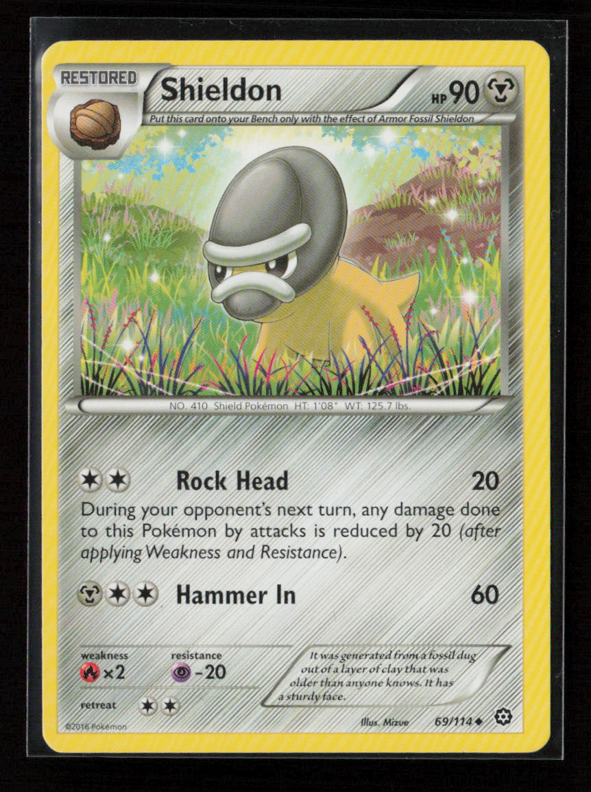 Shieldon Uncommon XY - Steam Siege 69/114 LP
