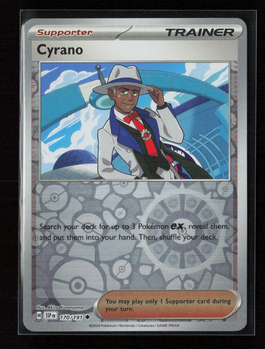 Cyrano - Uncommon SV08: Surging Sparks 170/191 NM - Kang's Collectibles