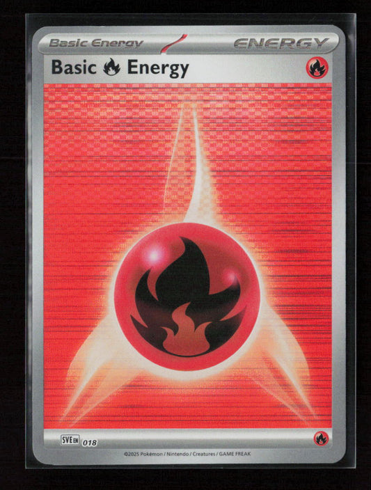 Basic Fire Energy - Common SVE: Scarlet & Violet Energies 018 NM