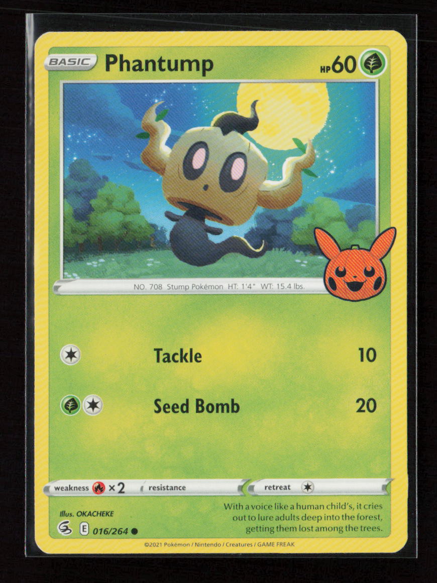 Phantump Promo Trick or Trade BOOster Bundle 016/264 LP