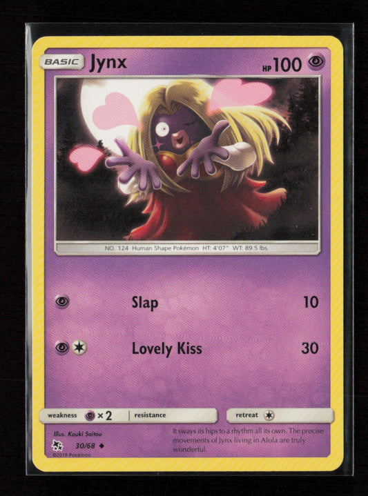 Jynx Uncommon Hidden Fates 30/68 LP