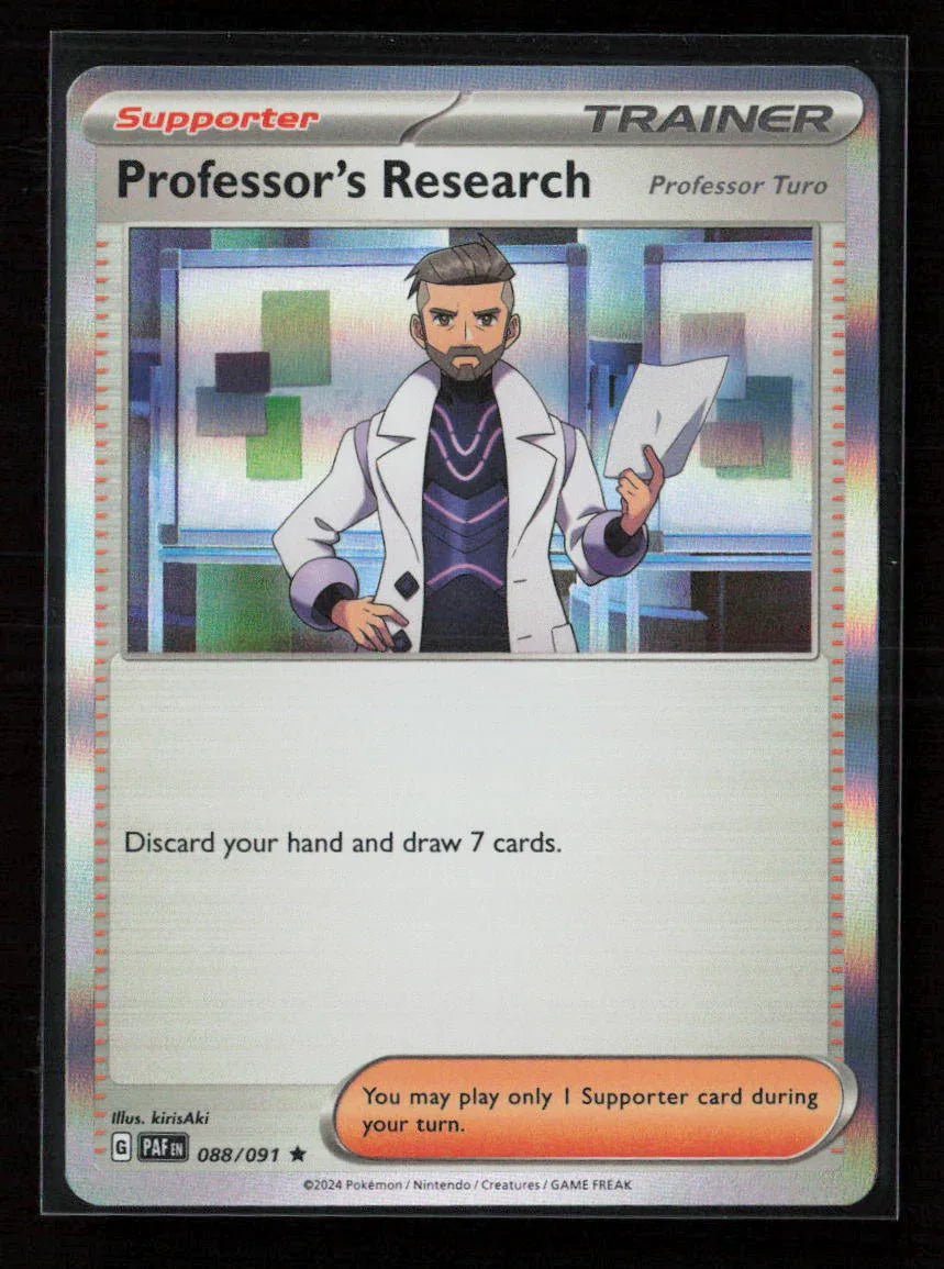 Professor's Research - Rare SV: Paldean Fates 088/091 NM - Kang's Collectibles