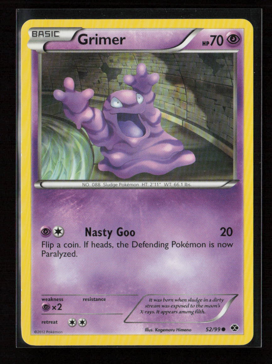 Grimer Common Next Destinies 52/99 LP