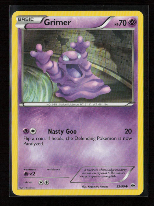 Grimer Common Next Destinies 52/99 LP