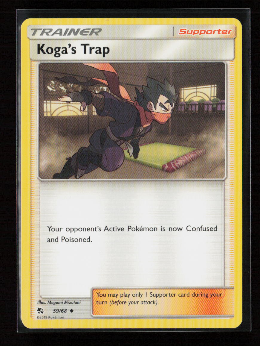 Koga's Trap Uncommon Hidden Fates 59/68 NM