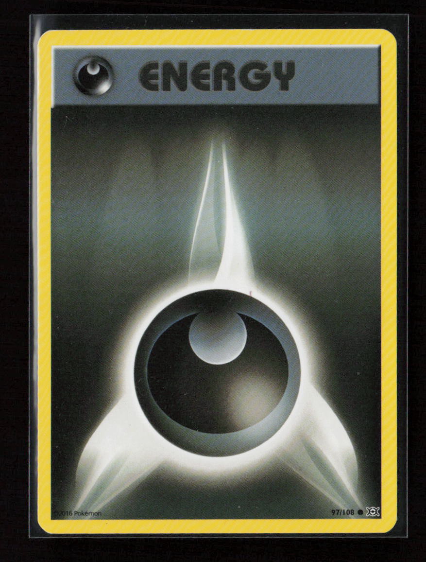 Darkness Energy Common XY - Evolutions 97/108 LP