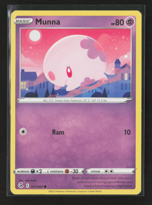 Munna Common SWSH08: Fusion Strike 121/264 LP