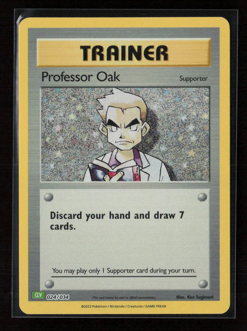 Professor Oak (CLC) Classic Collection Trading Card Game Classic 023/034 NM - Kang's Collectibles