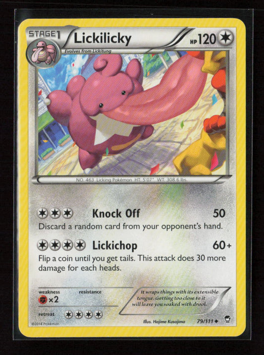 Lickilicky Uncommon XY - Furious Fists 79/111 LP