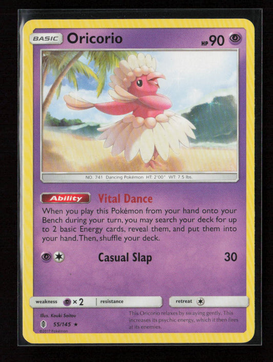 Oricorio (55) Rare SM - Guardians Rising 55/145 LP