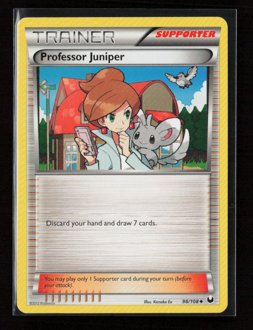 Professor Juniper Uncommon Dark Explorers 98/108 NM