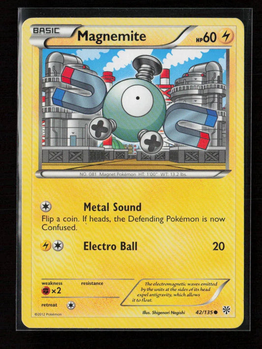 Magnemite (42) Common Plasma Storm 42/135 LP - Kang's Collectibles