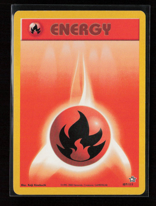 Fire Energy Common Neo Genesis 107/111 NM