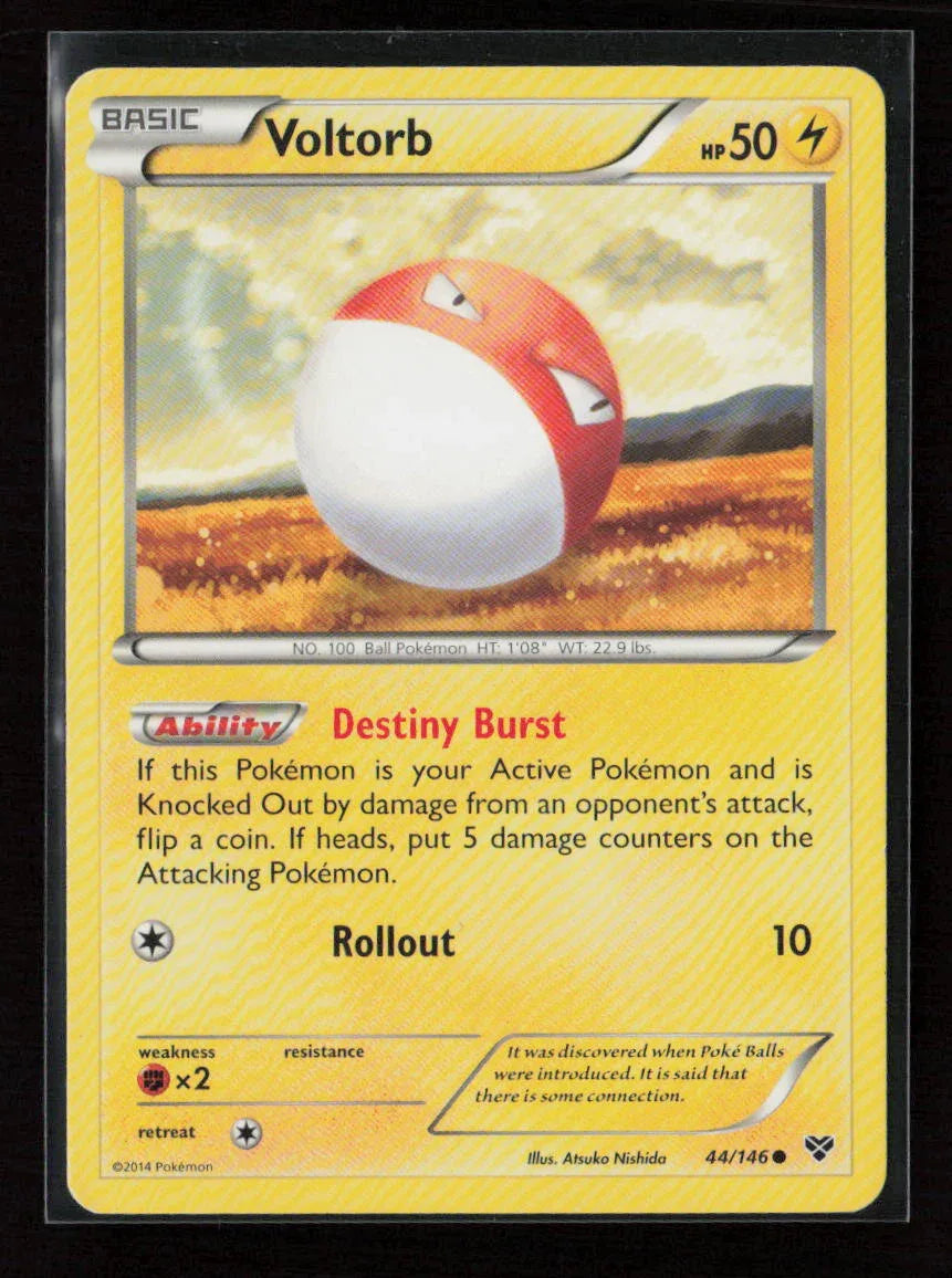 Voltorb Common XY Base Set 44/146 LP - Kang's Collectibles