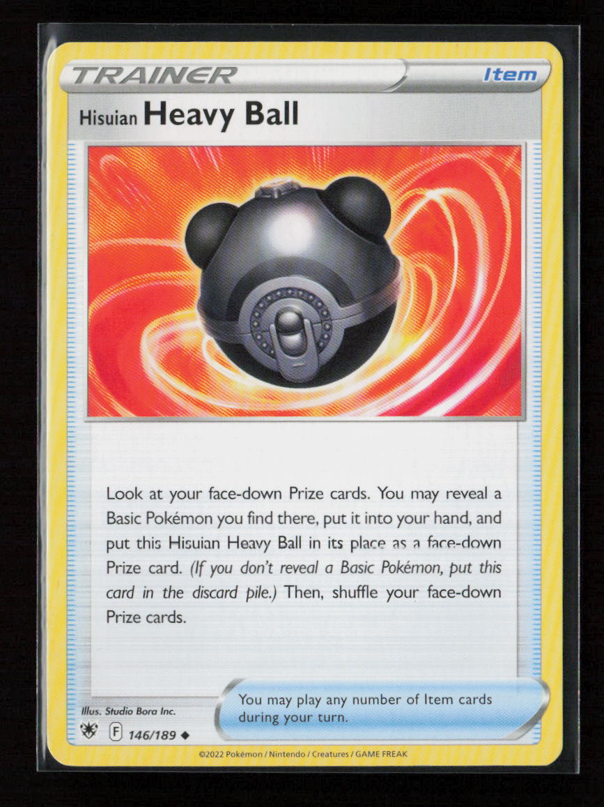 Hisuian Heavy Ball Uncommon SWSH10: Astral Radiance 146/189 LP
