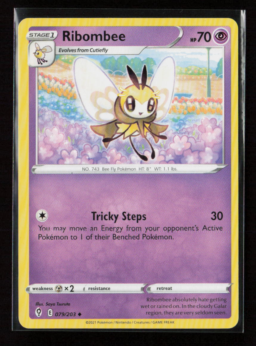 Ribombee Uncommon SWSH07: Evolving Skies 079/203 LP