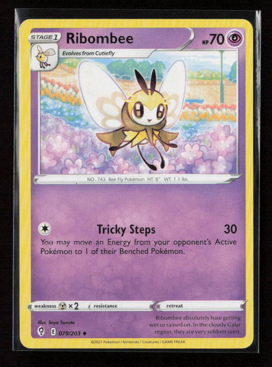 Ribombee Uncommon SWSH07: Evolving Skies 079/203 LP