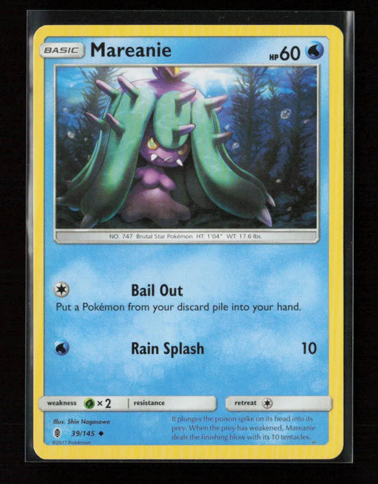 Mareanie Uncommon SM - Guardians Rising 39/145 NM - Kang's Collectibles