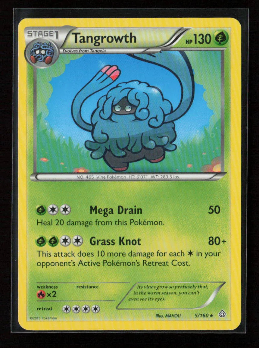 Tangrowth Rare XY - Primal Clash 5/160 NM - Kang's Collectibles