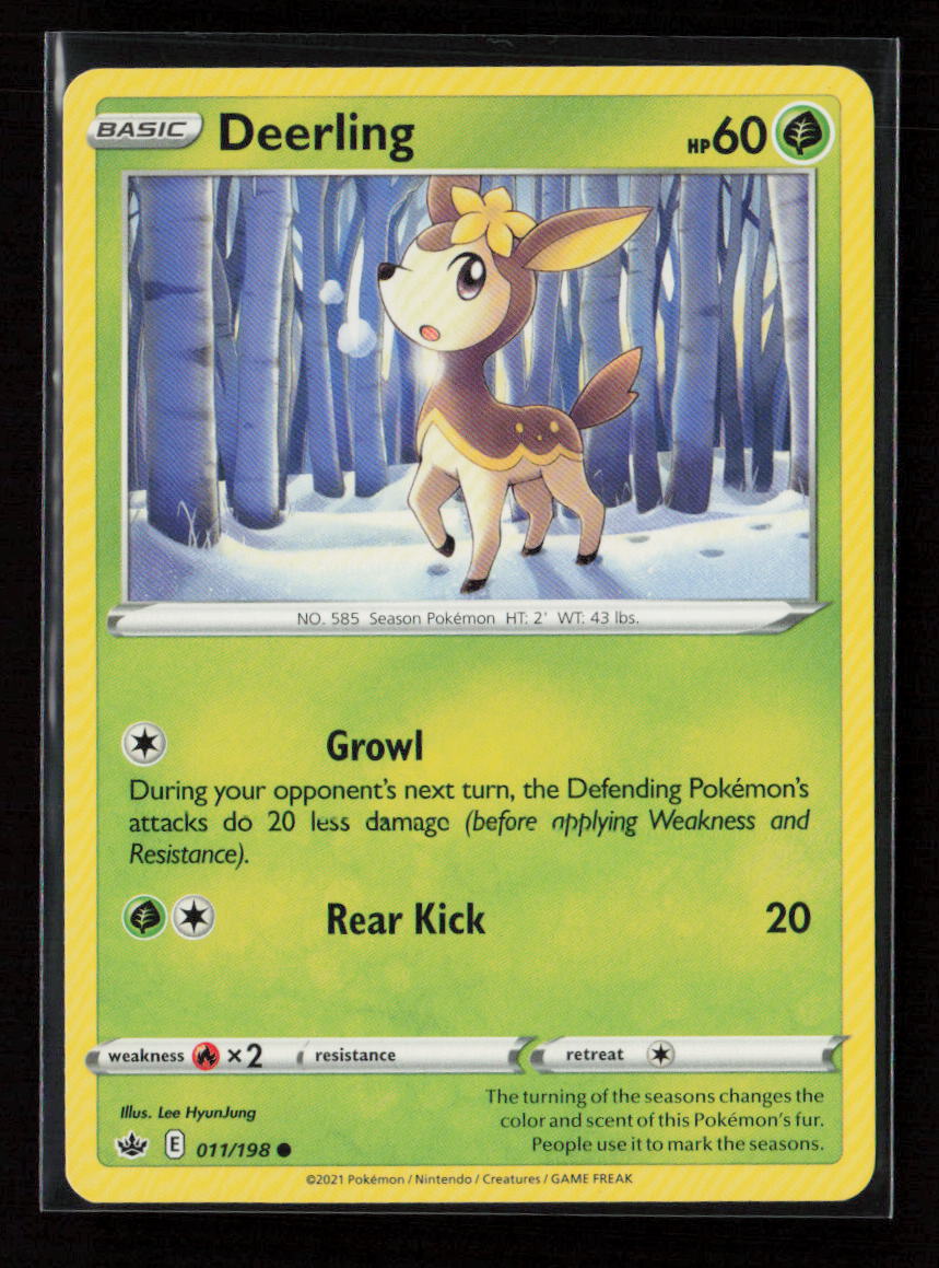 Deerling Common SWSH06: Chilling Reign 011/198 LP