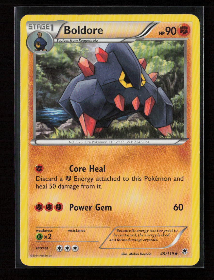 Boldore Uncommon XY - Phantom Forces 49/119 LP