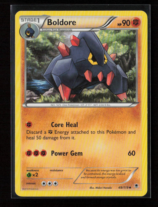 Boldore Uncommon XY - Phantom Forces 49/119 LP