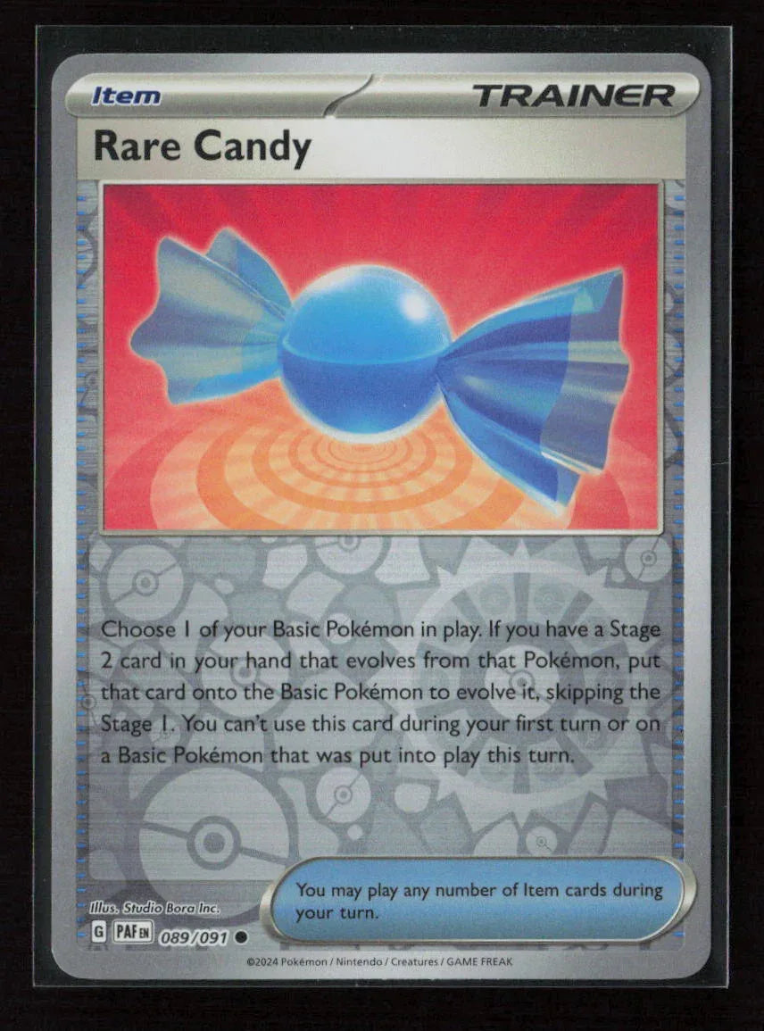 Rare Candy Common SV: Paldean Fates 089/091 NM - Kang's Collectibles