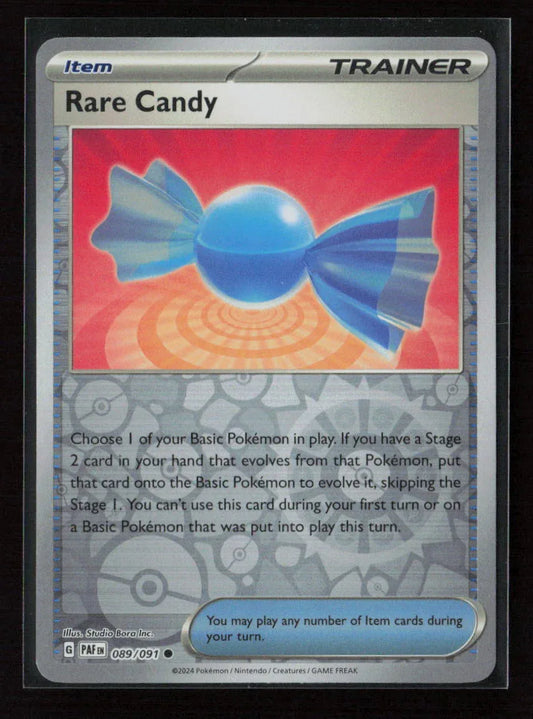 Rare Candy Common SV: Paldean Fates 089/091 NM - Kang's Collectibles