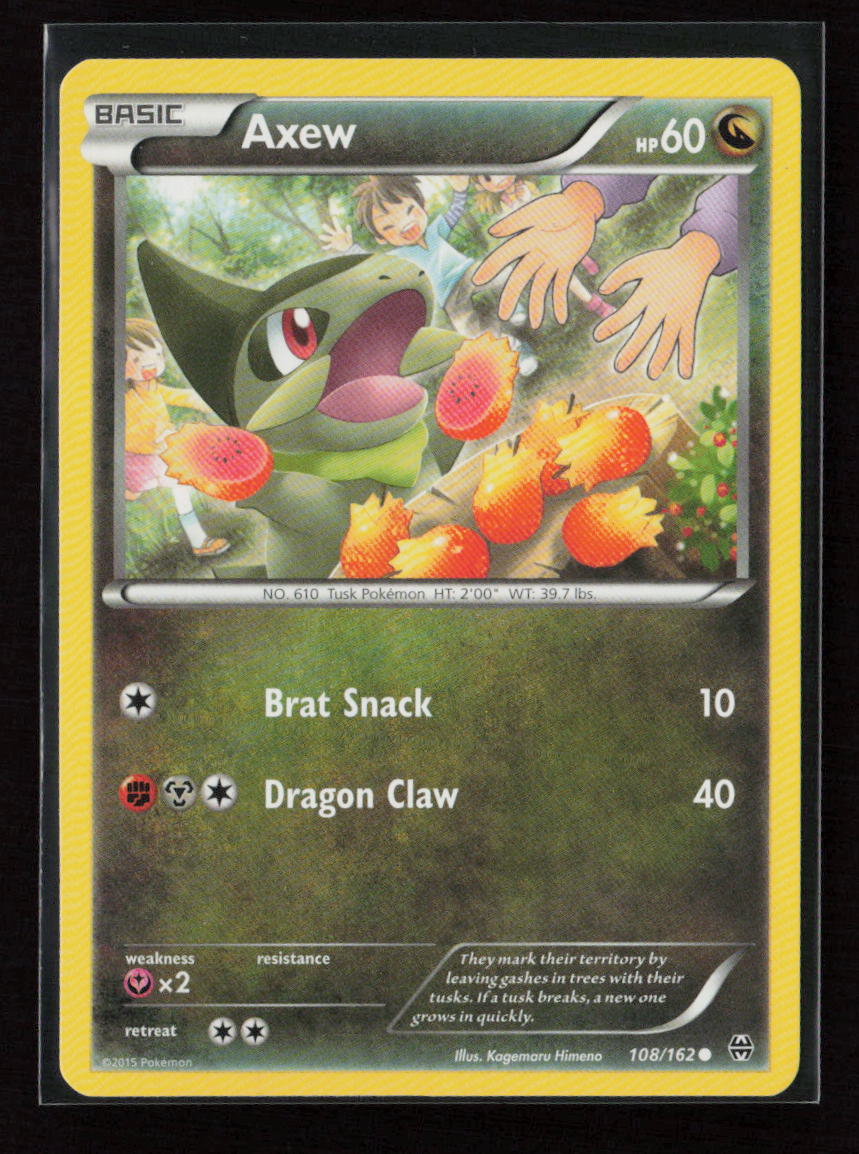 Axew (108) Common XY - BREAKthrough 108/162 LP