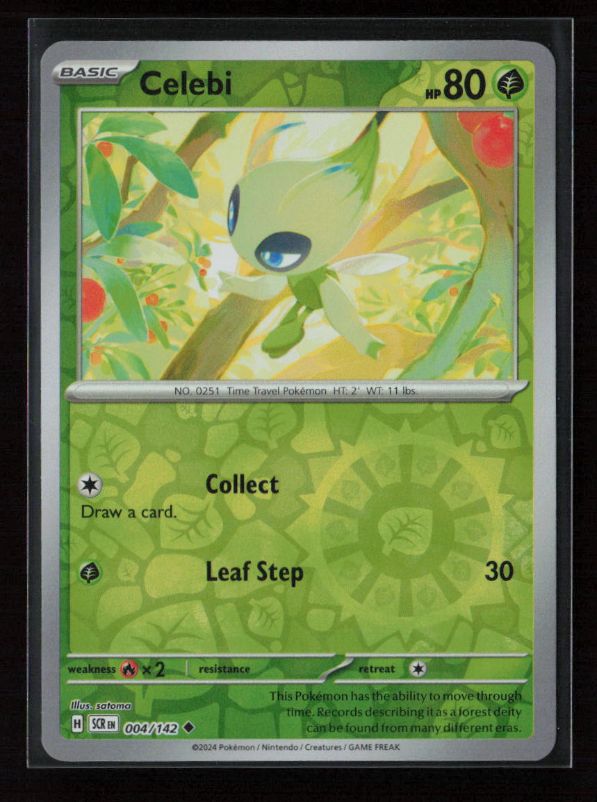 Celebi Uncommon SV07: Stellar Crown 004/142 NM