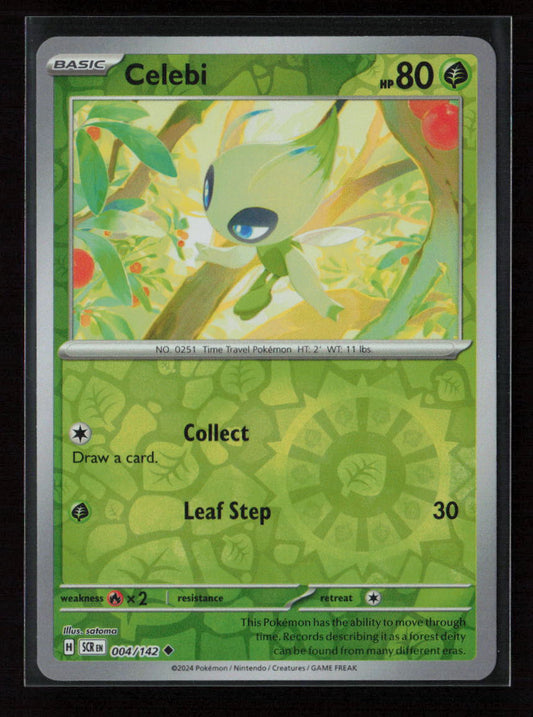 Celebi Uncommon SV07: Stellar Crown 004/142 NM