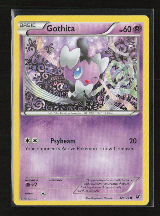 Gothita Common XY - Fates Collide 32/124 MP