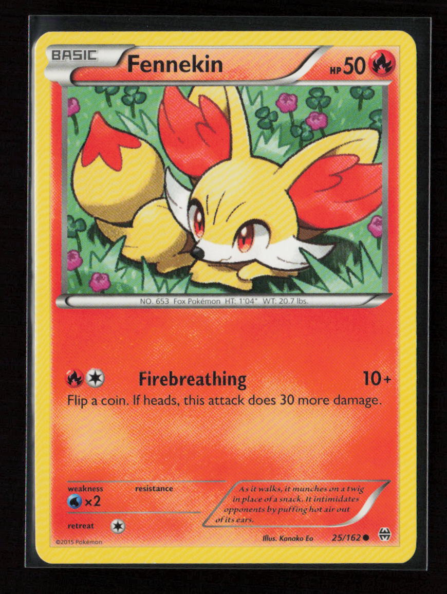 Fennekin Common XY - BREAKthrough 25/162 LP