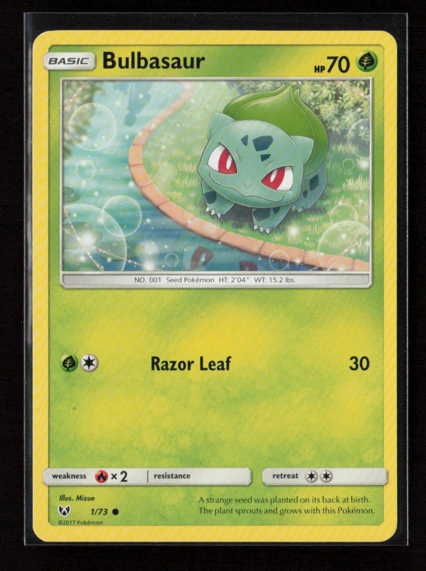 Bulbasaur Common Shining Legends 1/73 LP