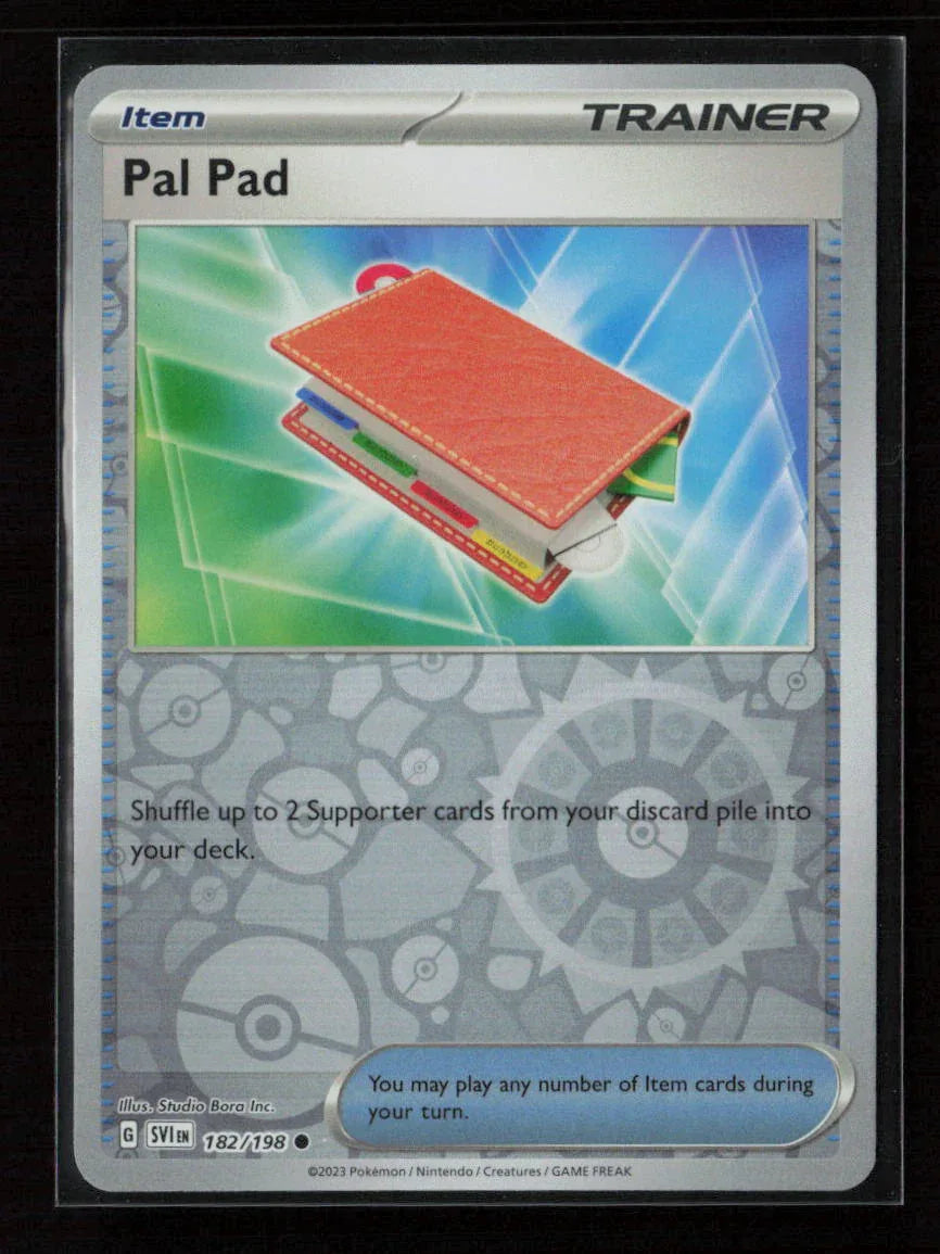 Pal Pad Common SV01: Scarlet & Violet Base Set 182/198 NM - Kang's Collectibles