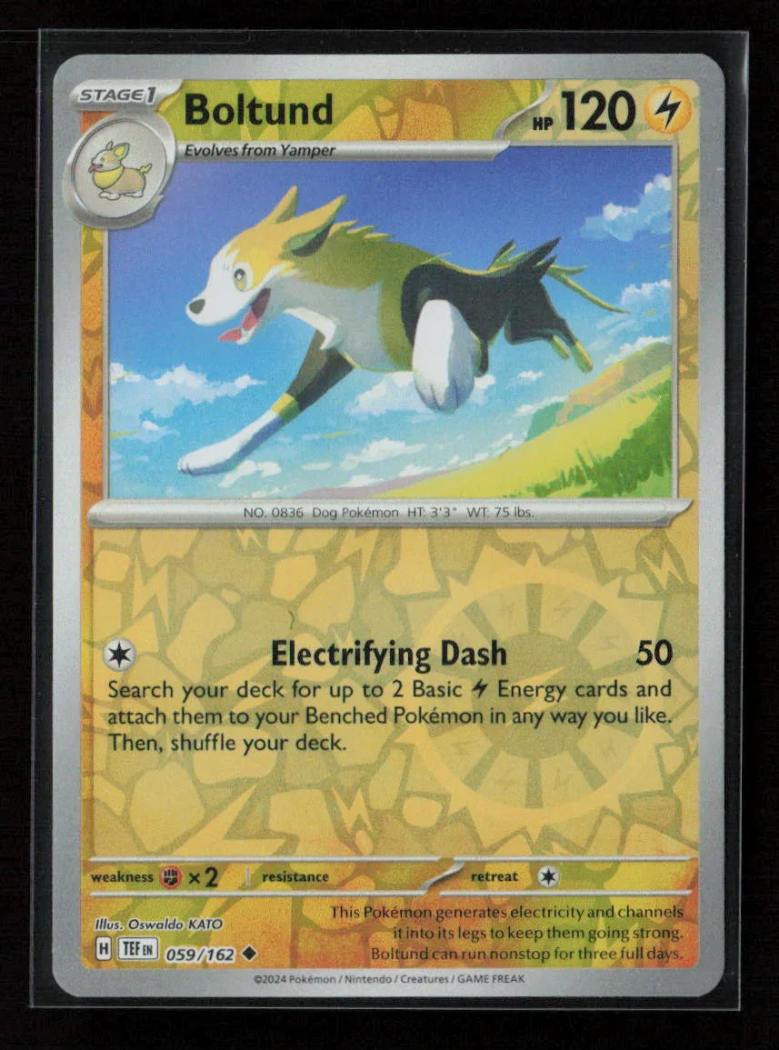 Boltund Uncommon SV05: Temporal Forces 059/162 NM - Kang's Collectibles
