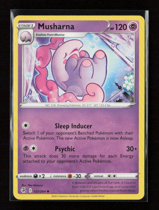 Musharna Uncommon SWSH08: Fusion Strike 122/264 LP