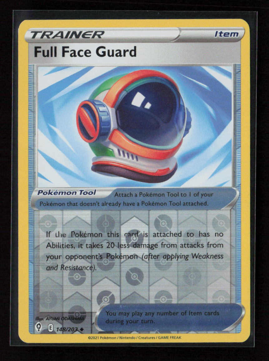 Full Face Guard Uncommon SWSH07: Evolving Skies 148/203 NM