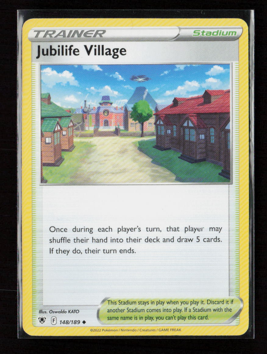 Jubilife Village Uncommon SWSH10: Astral Radiance 148/189 LP