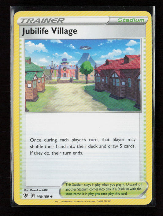 Jubilife Village Uncommon SWSH10: Astral Radiance 148/189 LP