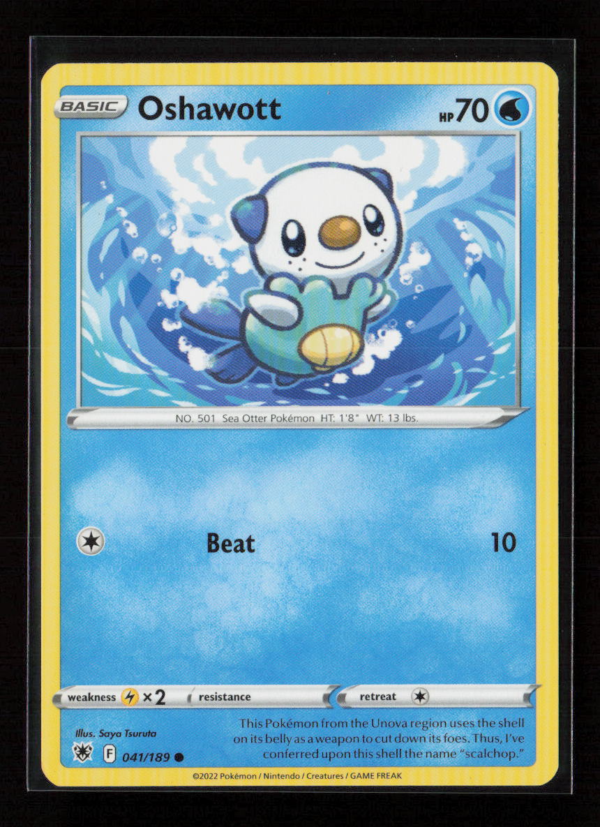 Oshawott Common SWSH10: Astral Radiance 041/189 NM