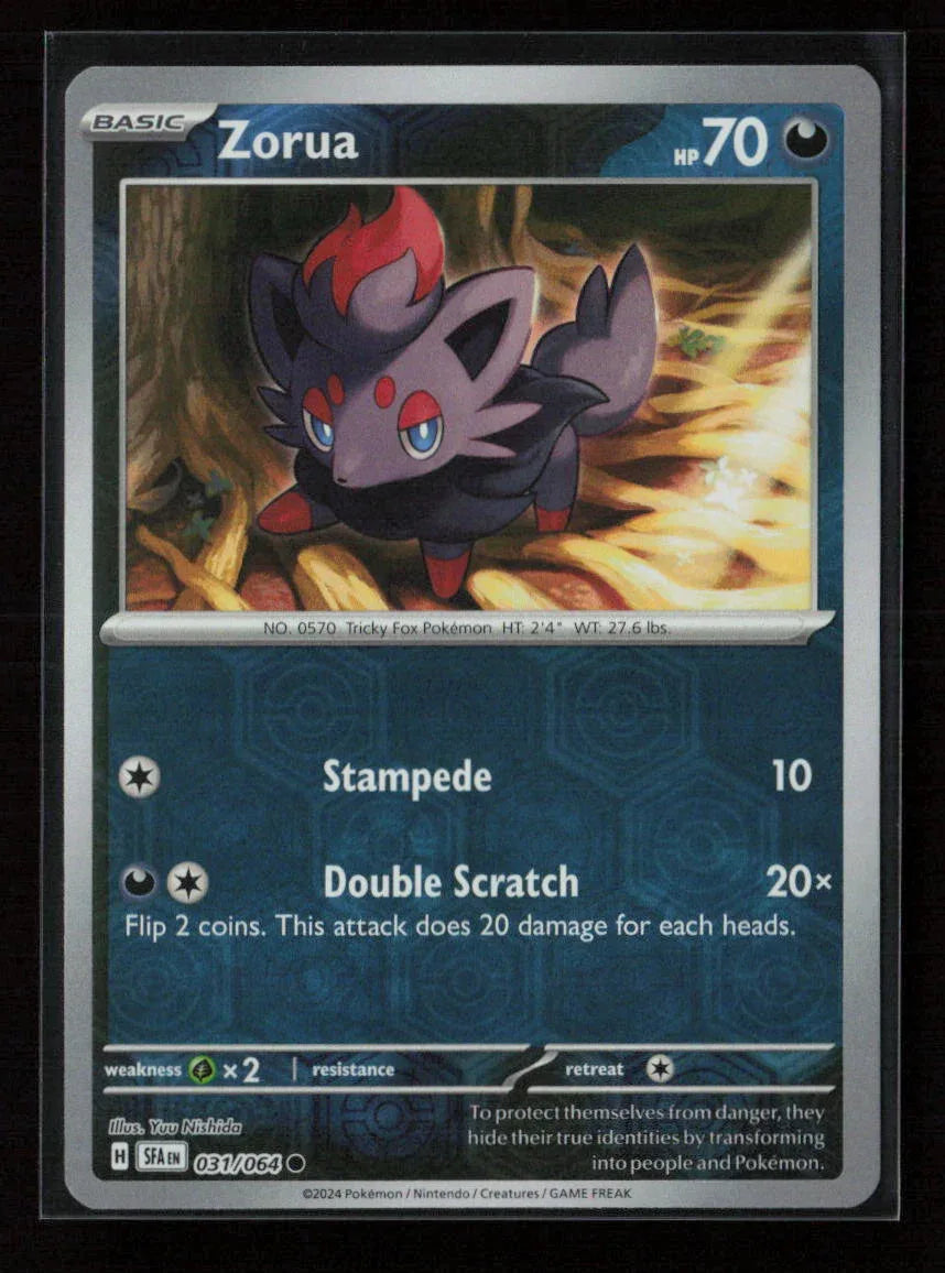 Zorua - Common SV: Shrouded Fable 031/064 NM - Kang's Collectibles