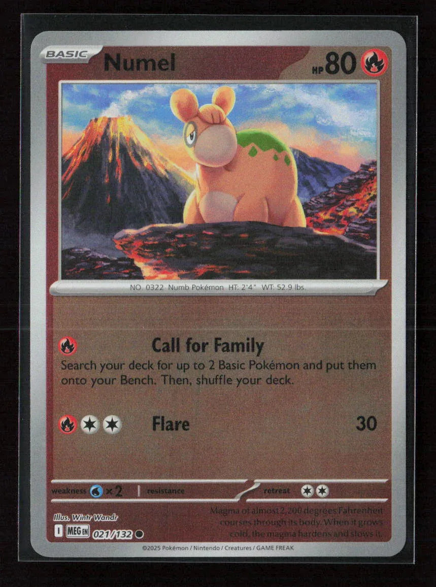 Numel Common ME01: Mega Evolution 021/132 NM - Kang's Collectibles