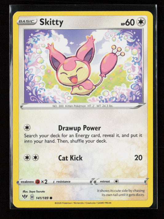 Skitty Common SWSH03: Darkness Ablaze 141/189 LP