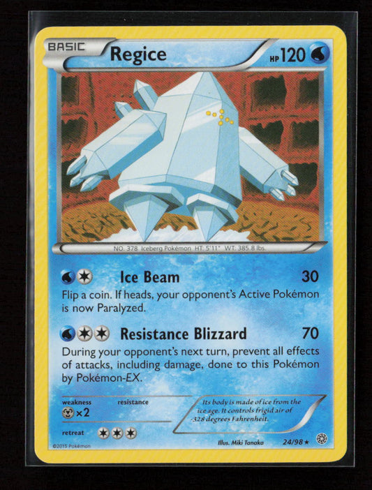Regice Rare XY - Ancient Origins 24/98 LP