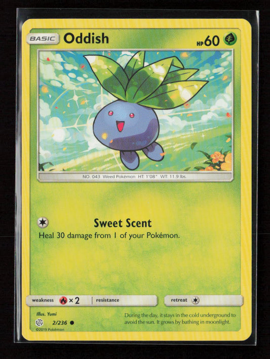 Oddish Common SM - Cosmic Eclipse 2/236 LP
