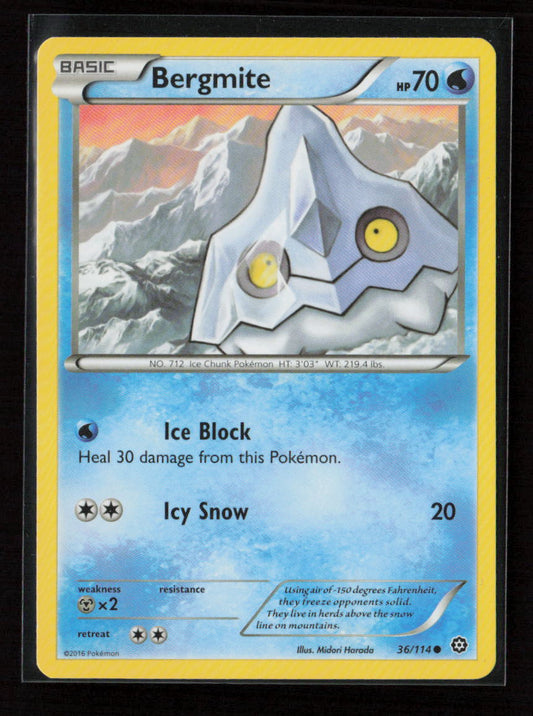 Bergmite Common XY - Steam Siege 36/114 LP