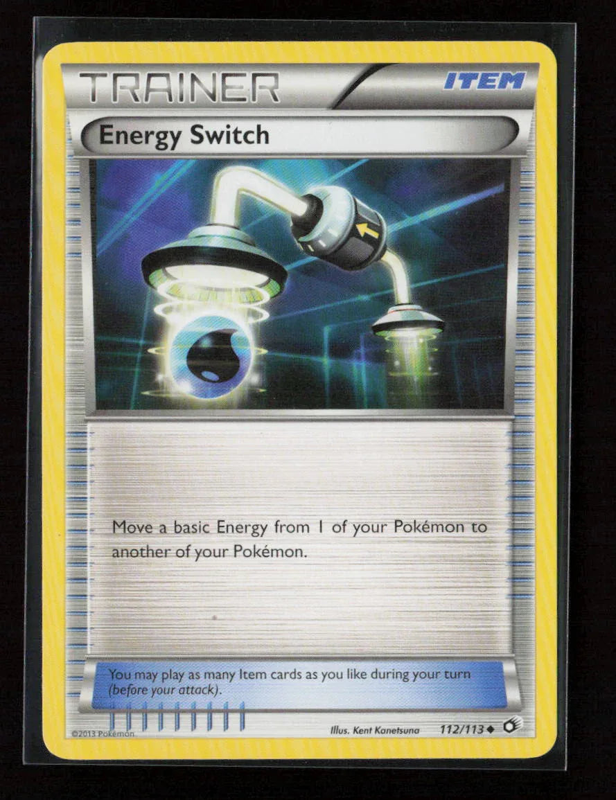 Energy Switch Uncommon Legendary Treasures 112/113 NM - Kang's Collectibles